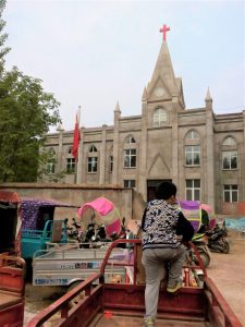 La Iglesia de las Tres Autonomías del poblado de Zhuzhai