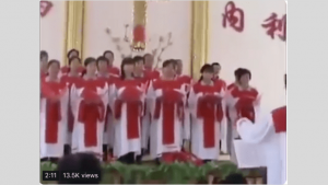 Coro perteneciente a una Iglesia de las Tres Autonomías forzado a cantar canciones “rojas”