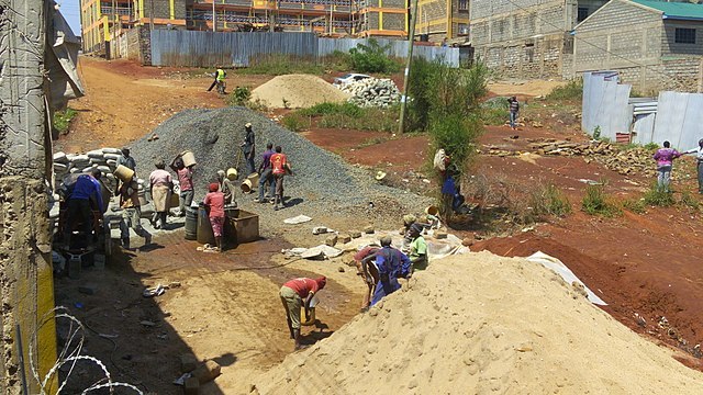 trabajadores en kenia