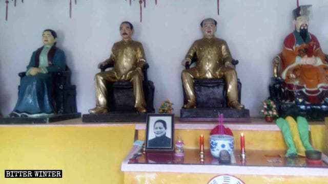 Estatuas de Mao Zedong, Sun Yat-sen