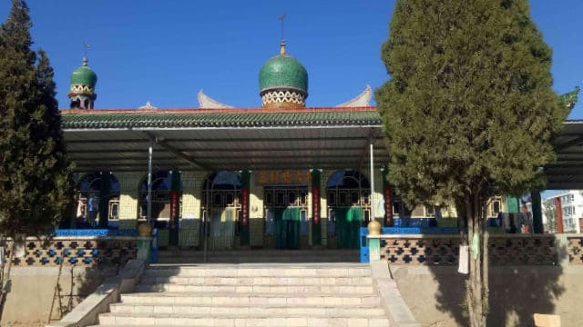 Apariencia original de la mezquita de Beida.
