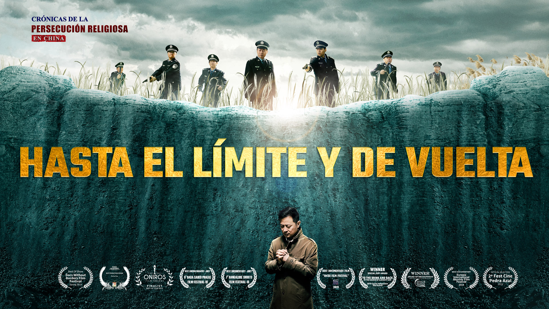 Fotografía promocional de Hasta el límite y de vuelta, un documental producido por la Iglesia de Dios Todopoderoso.