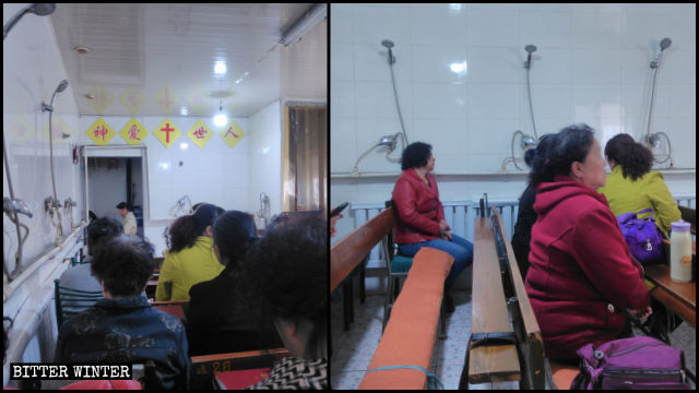 Una congregación en Mongolia Interior se está viendo forzada a llevar a cabo sus reuniones bajo las duchas en un baño público.