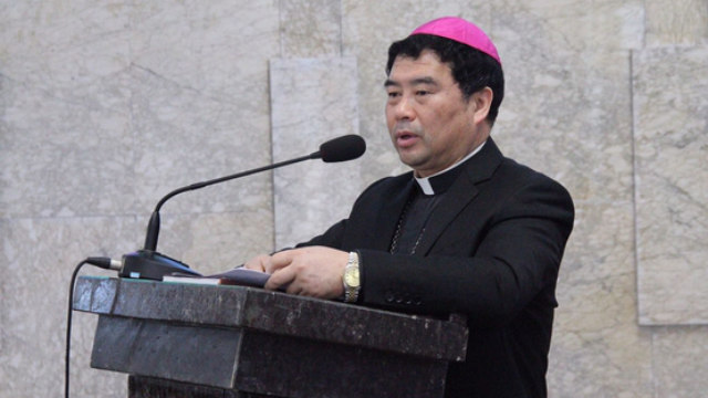 Mons. Guo Xijin, obispo auxiliar de la Diócesis de Mingdong.