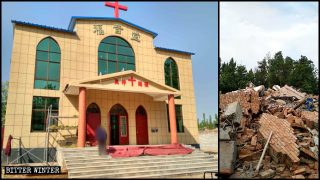 El Gobierno engaña a los creyentes para demoler sus iglesia