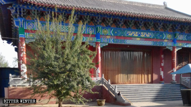Apariencia original del Templo de Jingxin.