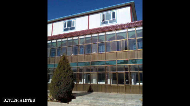 La escuela islámica de Wujiazhuang.