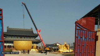 La provincia de Hubei destruye estatuas budistas y clausura templos