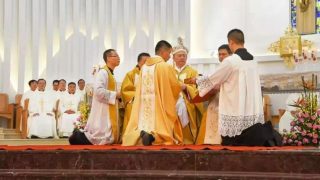 Misa en la diócesis de Mindong