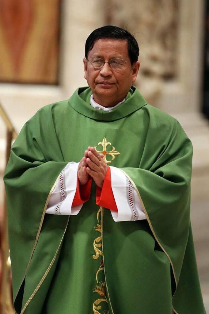 El cardenal Charles Maung Bo procedente de Birmania (Myanmar)