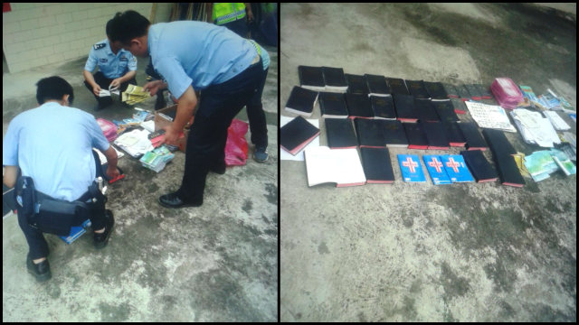 La policía está confiscando Biblias y otros libros religiosos del "Hogar de Cristo".