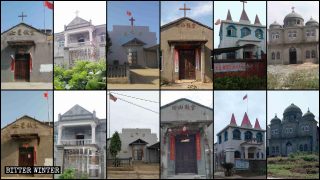26 iglesias de las Tres Autonomías fueron despojadas de sus cruces en un condado de Jiangxi