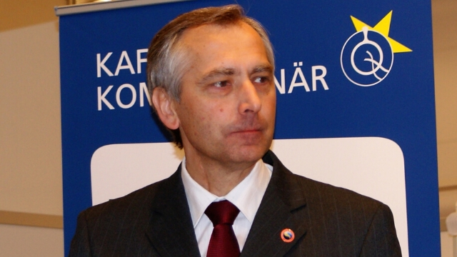 Ján Figel', quien se desempeñó como Enviado Especial de la UE para la Libertad Religiosa hasta diciembre de 2019.