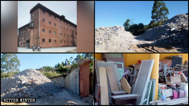 El asilo de ancianos fue demolido luego de que se trasladaran las pertenencias de sus residentes.
